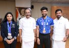 ഐച്ചി നഗോയ ഏഷ്യൻ ഗെയിംസ് മെഡൽ ജേതാക്കൾ മുഖ്യമന്ത്രി വി.ഡി. സതീശനുമായി കൂടിക്കാഴ്ച നടത്തി