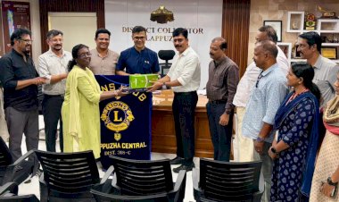 പൊതുസ്ഥാപനങ്ങൾക്ക് ഫാനുകൾ വിതരണം ചെയ്ത് ലയൺസ് ക്ലബ്ബ്