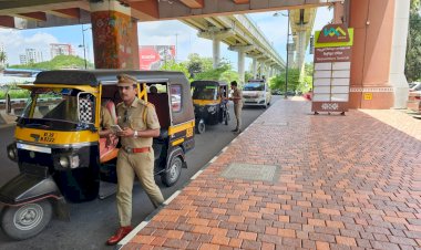 അന്യജില്ലാ ഓട്ടോകളുടെ അനധികൃത സർവീസ് എം.വി.ഡിയുടെ മിന്നൽ പരിശോധന 1.17 ലക്ഷം രൂപ പിഴ ഈടാക്കി