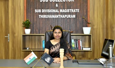 സ്വാതി മോഹൻ റാത്തോഡ് തിരുവനന്തപുരം സബ് കളക്ടറായി ചുമതലയേറ്റു