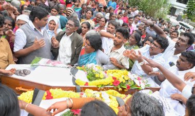 ​കൊട്ടക്കാമ്പൂർ ദുരന്തം ഷെഡ് തകർന്ന് മരിച്ച ബാലകൃഷ്ണന്റെയും ചിന്നുവിന്റെയും സംസ്കാരം നടന്നു