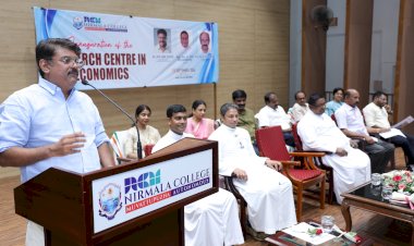 ഗവേഷണ രംഗത്ത് പുതിയ നാഴികക്കല്ല് മൂവാറ്റുപുഴ നിർമ്മല കോളേജിൽ ഇക്കണോമിക്സ് റിസർച്ച് സെന്റർ തുറന്നു