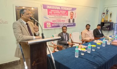 മൂവാറ്റുപുഴയിൽ പുതിയ അഡീഷണൽ സെഷൻസ് കോടതി കേരള ഹൈക്കോടതി ജഡ്ജി ജസ്റ്റിസ് സതീഷ് നൈനാൻ ഉദ്ഘാടനം ചെയ്തു