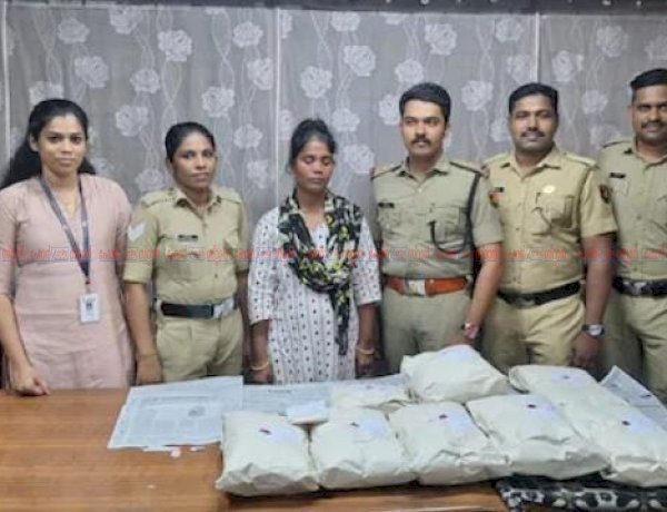 വൻ കഞ്ചാവ് വേട്ട 6 കിലോയിലധികം കഞ്ചാവുമായി ബംഗാൾ സ്വദേശിനി പിടിയിൽ