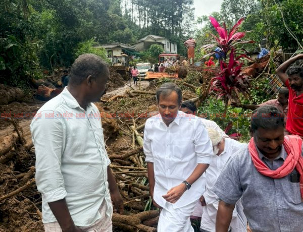 ഉരുൾപൊട്ടൽ ബാധിതരെ പുനരധിവസിപ്പിക്കുമെന്ന് മന്ത്രി അനൂപ് ജേക്കബ്