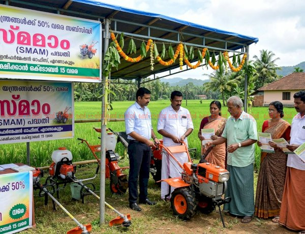 കാർഷിക യന്ത്രങ്ങൾക്ക് അപേക്ഷിക്കാം