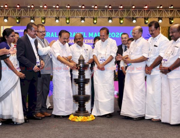അഞ്ച് വർഷം കൊണ്ട് 10.5 കോടി സഞ്ചാരികൾ ലക്ഷ്യം കേരള ട്രാവൽ മാർട്ടിന് കൊച്ചിയിൽ പ്രൗഢോജ്ജ്വല തുടക്കം