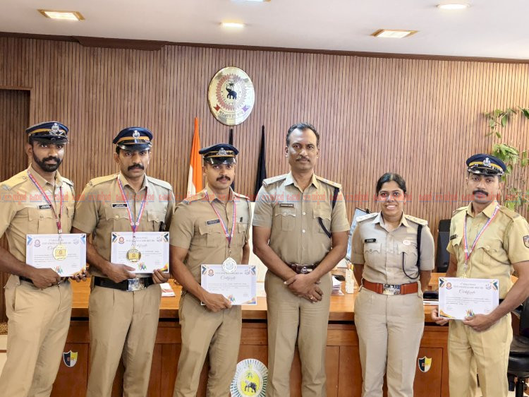 പോലീസിലെ കരുത്തർ സംസ്ഥാന പഞ്ചഗുസ്തി മീറ്റിൽ എറണാകുളം റൂറലിന് 4 സ്വർണ്ണം