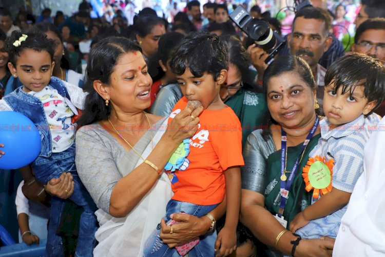 ലക്ഷ്യം ആരോഗ്യകരമായ ബാല്യം 33,120 അങ്കണവാടികളിൽ ബാല്യസ്പന്ദനം പദ്ധതിയുമായി സർക്കാർ