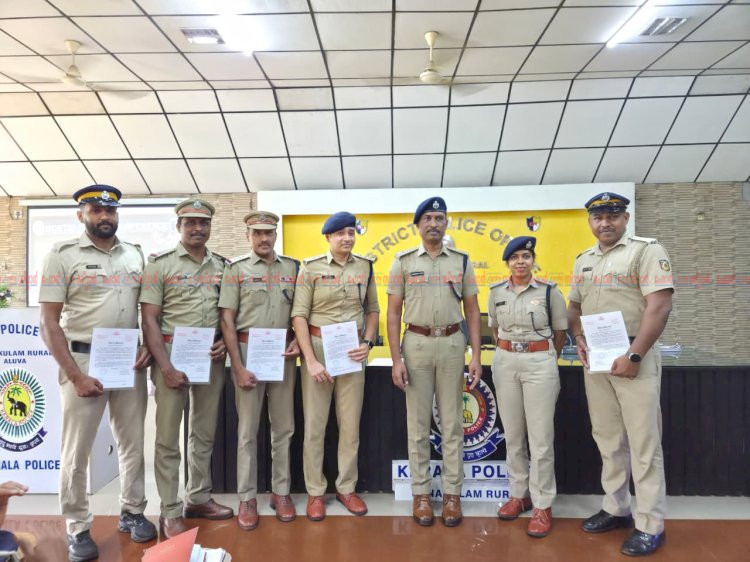 മികച്ച കേസ് അന്വേഷണം പോലീസ് ഉദ്യോഗസ്ഥർക്ക് ഗുഡ് സർവീസ് എൻട്രി