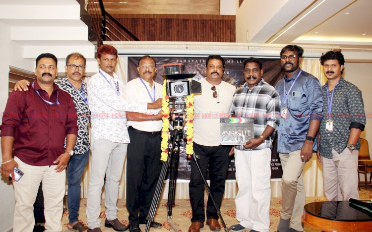 മനോജ് ജെയിംസ് ചിത്രം സയൻസ് ഫിക്ഷൻ ത്രില്ലർ ഇൻസൈറ്റ് പൂജ ഇടപ്പള്ളിയിൽ നടന്നു ചിത്രീകരണം നവംബറിൽ