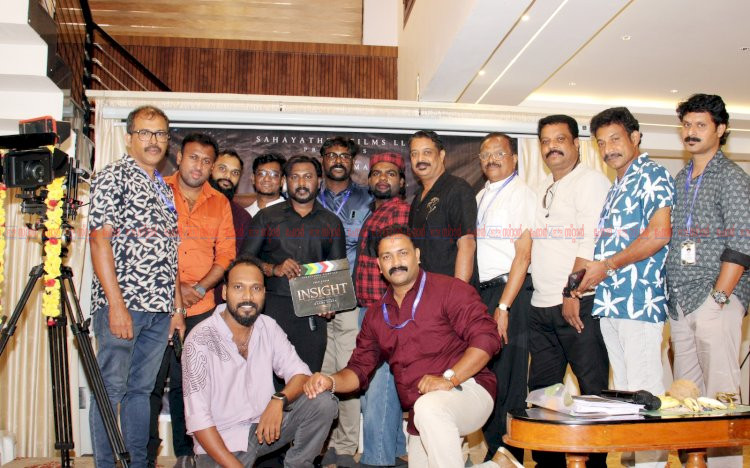മനോജ് ജെയിംസ് ചിത്രം സയൻസ് ഫിക്ഷൻ ത്രില്ലർ ഇൻസൈറ്റ് പൂജ ഇടപ്പള്ളിയിൽ നടന്നു ചിത്രീകരണം നവംബറിൽ