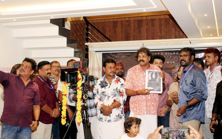 മനോജ് ജെയിംസ് ചിത്രം സയൻസ് ഫിക്ഷൻ ത്രില്ലർ ഇൻസൈറ്റ് പൂജ ഇടപ്പള്ളിയിൽ നടന്നു ചിത്രീകരണം നവംബറിൽ