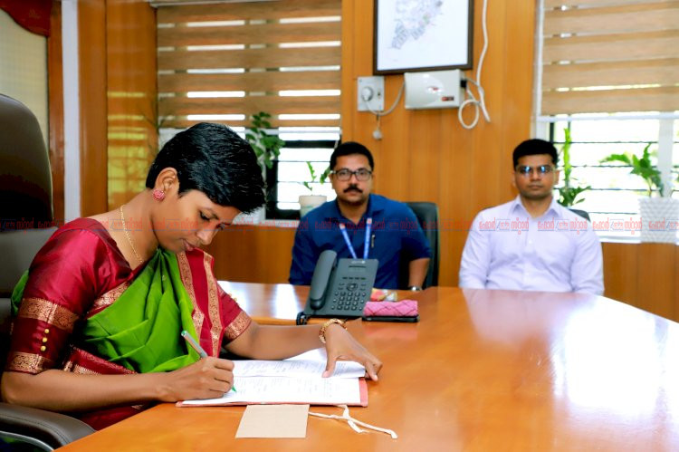 വയനാട് ജില്ലാ കളക്ടറായി വി. ചെല്‍സസിനി ചുമതലയേറ്റു