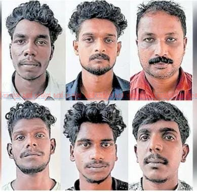 യുവാവിനെ തലകീഴായി നിലത്തടിച്ച് കൊലപ്പെടുത്തി സിപിഎം അംഗം ഉൾപ്പെടെ 6 പേർ അറസ്റ്റിൽ