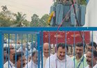 ​വോൾട്ടേജ് ക്ഷാമത്തിന് പരിഹാരം പുതിയ ട്രാൻസ്ഫോമർ സ്വിച്ച് ഓൺ ചെയ്ത് മന്ത്രി കെ. മുരളീധരൻ