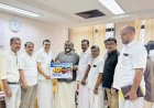 പ്രിയദർശിനി ബസിനുള്ള ഫണ്ട്‌ കൈമാറി പാറക്കൽ അബ്ദുല്ല എം. എൽ. എ.