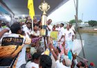 ഇഞ്ചോടിഞ്ച് പോരാട്ടം അവസാന നിമിഷം കിരീടം തൂക്കി മേൽപ്പാടം ചുണ്ടൻ പിറവത്ത് ആവേശക്കടൽ