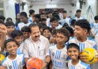 ഹരിപ്പാട് മിനി സ്പോർട്സ് അക്കാദമി പരിശോധിക്കും സൗജന്യ ഫുട്ബോൾ പരിശീലനത്തിന് തുടക്കമായി
