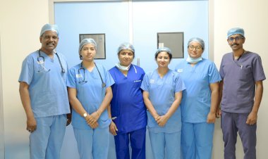 തൊടുപുഴ ബേബി മെമ്മോറിയൽ ഹോസ്പിറ്റലിൽ അപൂർവ ശസ്ത്രക്രിയ 1.5 കിലോഗ്രാം ഭാരമുള്ള ഗർഭാശയമുഴ നീക്കി