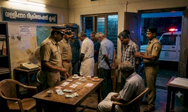 ക്ലബ്ബിന്റെ മറവിൽ വൻ ചീട്ടുകളി സിപിഎം ഏരിയ കമ്മിറ്റി അംഗം ഉൾപ്പെടെ 11 പേർ പിടിയിൽ