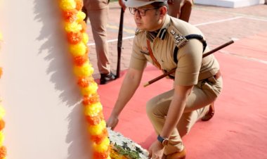 രാജ്യത്തിനായി ജീവൻ വെടിഞ്ഞ വീരപോലീസുകാർക്ക് ആദരാഞ്ജലി കളമശ്ശേരി ക്യാമ്പിൽ പോലീസ് സ്‌മൃതി ദിനം ആചരിച്ചു