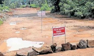 തങ്കളം കോഴിപ്പിള്ളി ബൈപാസ് തർക്കം രൂക്ഷം സ്ഥലം വിട്ടുനൽകില്ലെന്ന് ദമ്പതികൾ, റോഡ് അടച്ചുപൂട്ടി