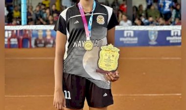 ദേശീയ വോളിബോൾ ചാമ്പ്യൻഷിപ്പ് സബ് ജൂനിയർ കേരള ടീമിൽ വയനാടിന്റെ എസ്. ദൃശ്യ