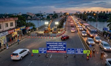 ആലുവ മാർത്താണ്ഡവർമ പാലത്തിൽ അറ്റകുറ്റപ്പണി ഒക്ടോബർ 28 മുതൽ ഗതാഗത നിയന്ത്രണം പുതിയ വഴികൾ അറിയാം