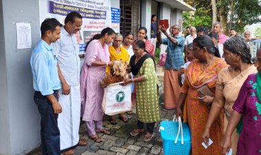 മണീട് ഗ്രാമപഞ്ചായത്തിൽ മുട്ടക്കോഴി വിതരണ പദ്ധതി നടപ്പിലാക്കി