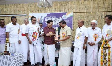 മികച്ച ജനപ്രതിനിധി എ. മഹേന്ദ്രന് മഹാത്മജി പുരസ്കാരം