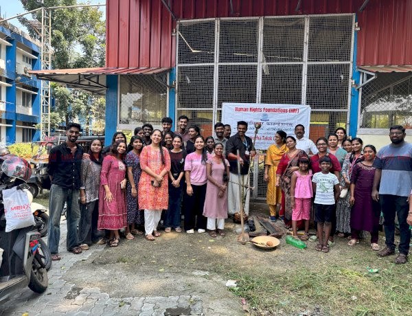 മുവാറ്റുപുഴ ജനറൽ ആശുപത്രിയിൽ ഗാന്ധിജയന്തി ദിനാചരണം ഔഷധസസ്യത്തോട്ടത്തിന് തുടക്കമായി