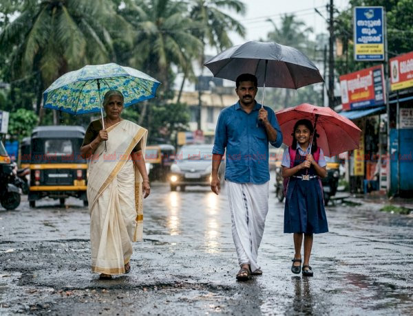 തുലാവർഷം എത്തുന്നു കേരളത്തിൽ അടുത്ത ദിവസങ്ങളിൽ ശക്തമായ മഴയ്ക്ക് സാധ്യത