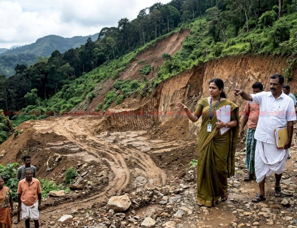 കുടയത്തൂരിൽ ഉരുൾപൊട്ടൽ മേഖലയിൽഅവധി ദിവസങ്ങളുടെ മറവിൽ വൻ മണ്ണെടുപ്പ്