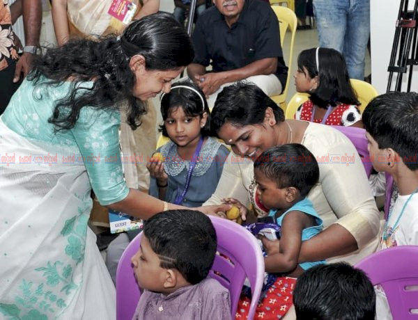 അമ്മത്തൊട്ടിലിലെ ഏഴ് ദിവസം പ്രായമുള്ള കുഞ്ഞിന് ഗേഹ എന്ന് പേരിട്ട് മന്ത്രി ബിന്ദു കൃഷ്ണ