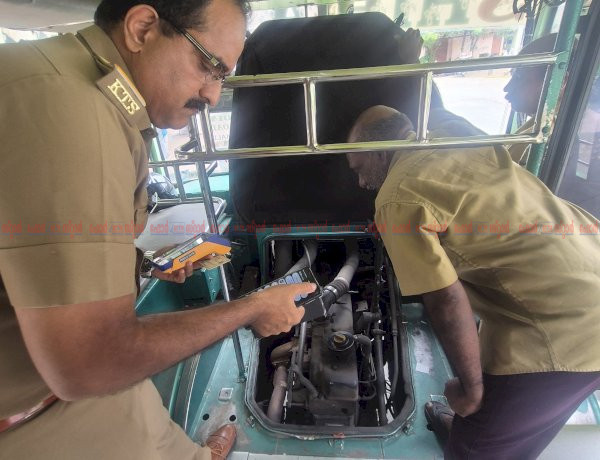 സ്പീഡ് ഗവർണർ അഴിച്ചുമാറ്റി അമിതവേഗം സ്വകാര്യ ബസുകൾ ഉൾപ്പെടെയുള്ള വാഹനങ്ങളിൽ വ്യാപക പരിശോധന