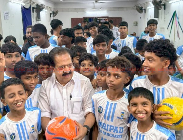 ഹരിപ്പാട് മിനി സ്പോർട്സ് അക്കാദമി പരിശോധിക്കും സൗജന്യ ഫുട്ബോൾ പരിശീലനത്തിന് തുടക്കമായി