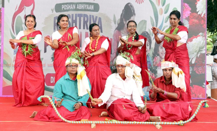 നമ്മുടെ അംഗൻവാടി, നമ്മുടെ ഉത്തരവാദിത്തം മാനവീയം വീഥിയിൽ പോഷൺ മാ ആചരണത്തിന് വർണ്ണാഭമായ തുടക്കം