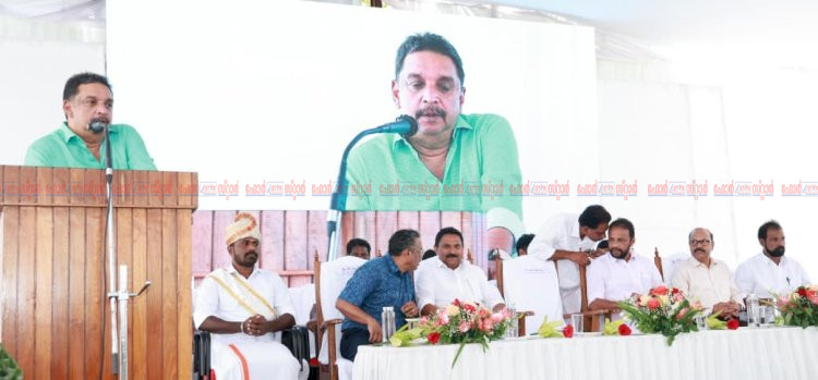 ഇടുക്കിയിലെ കൈയേറ്റ ഭൂമിയിലെ ഫെൻസിങ് മാറ്റുന്നതിലെ ജന ആശങ്ക പരിഹരിക്കും മന്ത്രി ഷിബു ബേബി ജോൺ