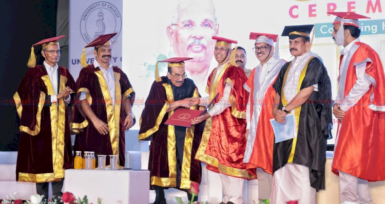 സമൂഹനന്മ ലക്ഷ്യം വെച്ചവരാണ് ഹോണററി ബിരുദം നേടിയവരെന്ന് ഗവർണർ രാജേന്ദ്ര വിശ്വനാഥ് ആർലേക്കർ