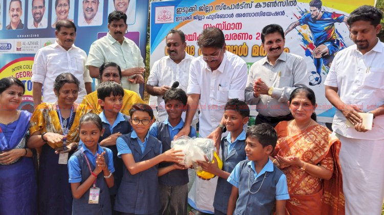 ​പ്രൈമറി തലം മുതൽ ഫുട്ബോൾ ലീഗ് മത്സരങ്ങൾ വേണം ഗവ. ചീഫ് വിപ്പ് അപു ജോൺ ജോസഫ്