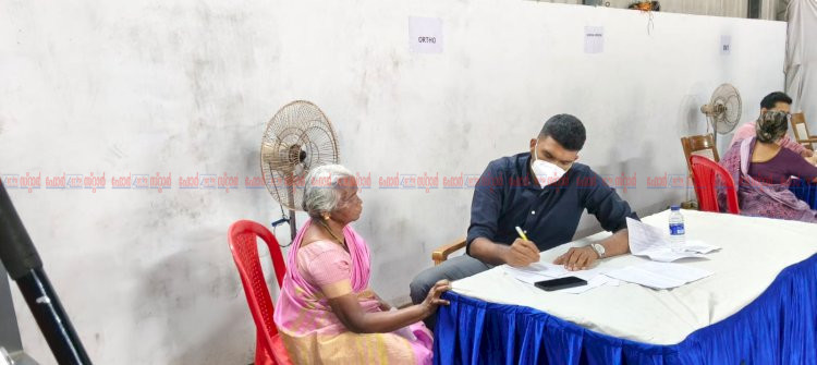 ഏനാനല്ലൂരിൽ സൗജന്യ മെഡിക്കൽ ക്യാമ്പ് വിദഗ്ധ ചികിത്സയുമായി ബി.എം.എച്ച്