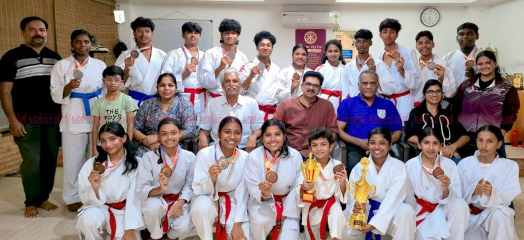 47 ാമത് എറണാകുളം ജില്ലാ കരാട്ടെ ചാമ്പ്യൻഷിപ്പ് കോതമംഗലം നെല്ലിമറ്റം ക്ലബ്ബുകൾക്ക് വൻ വിജയം