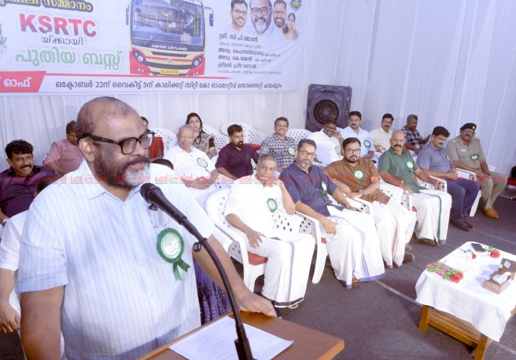 ​കെ.എസ്.ആർ.ടി.സി മുങ്ങുന്ന കപ്പലല്ല, ഉദിച്ചുയരുന്ന സ്ഥാപനമാക്കും മന്ത്രി സി.പി. ജോൺ