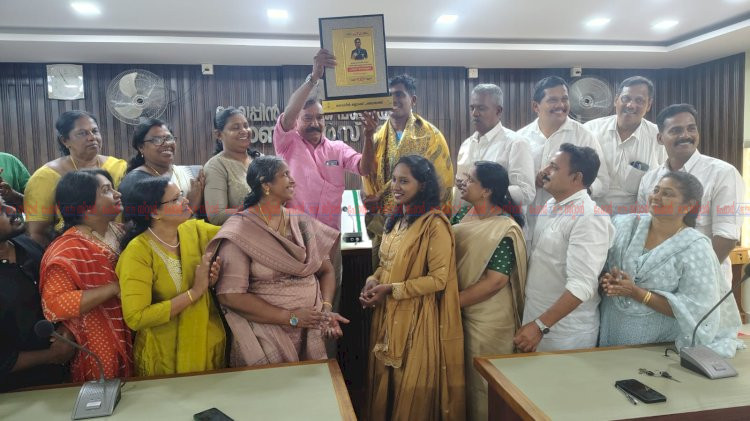 ഏഷ്യൻ ഗെയിംസ് വെള്ളിമെഡൽ ജേതാവ് പ്രിൻസ് നോബിളിന് വൈപ്പിൻ ബ്ലോക്ക് പഞ്ചായത്തിന്റെ ആദരം