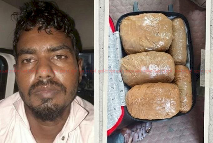 ​അങ്കമാലിയിൽ എട്ട്കിലോ കഞ്ചാവുമായി ഇതര സംസ്ഥാന തൊഴിലാളി പിടിയിൽ