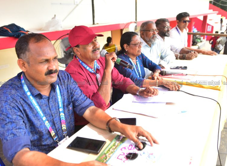 ​സംസ്ഥാന സ്കൂൾ കായികമേള ട്രാക്കിലെ ആവേശം വാനോളമുയർത്തി ആറ് വേറിട്ട ശബ്ദങ്ങൾ