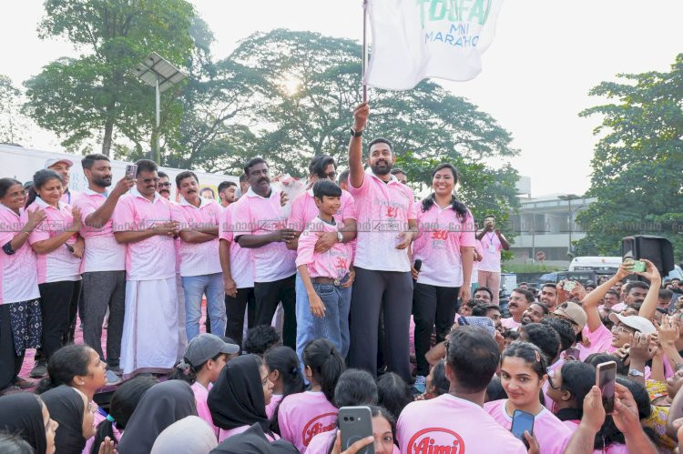 ലഹരിക്കെതിരെ ജനകീയ മുന്നേറ്റവുമായി മൂവാറ്റുപുഴ നഗരസഭ നടൻ ആസിഫ് അലി ഫ്ലാഗ് ഓഫ് ചെയ്തു