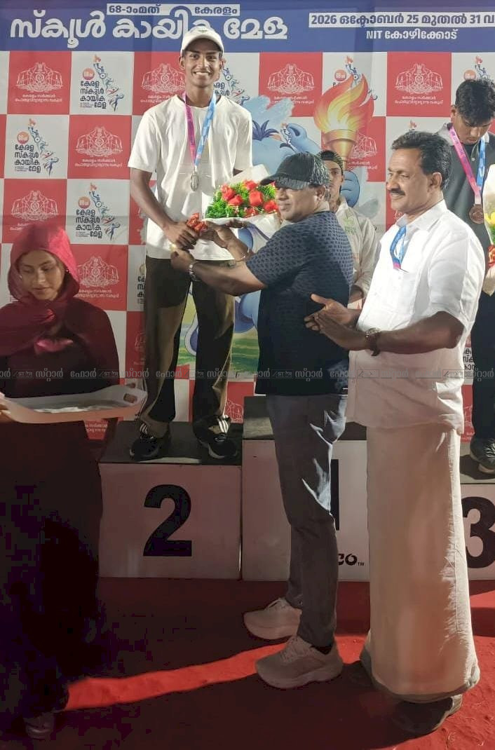 അശ്വാ കായിക പുരസ്കാരങ്ങൾ ശ്രീഹരിക്കും നിവേദ്യയ്ക്കും ബെസ്റ്റ് അത്‌ലറ്റ് അവാർഡ്