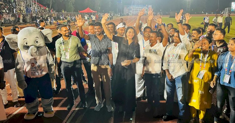 കുട്ടികൾക്ക് ആവേശവും പ്രചോദനവുമായി ഒളിമ്പ്യന്മാരും ഏഷ്യൻ ചാമ്പ്യന്മാരും അണിനിരന്നു